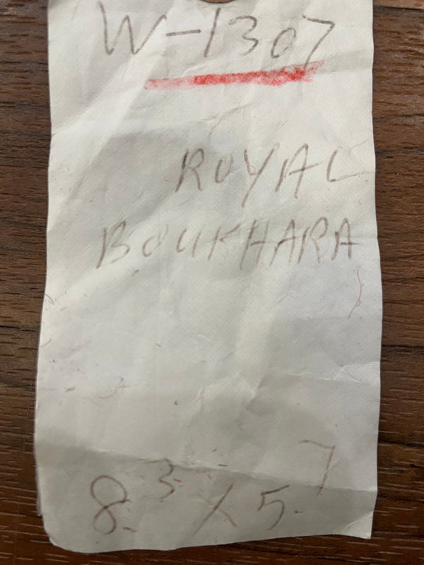 Indian Rug Hand Knotted Oriental Rug Royal Boukhara 8'3x5'7