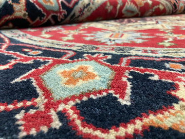 Indian Rug Hand Knotted Oriental Rug Serapi 6'0x6'0