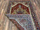 Indian Rug Hand Knotted Oriental Rug Serapi (Origin #16) 7'11x5'0