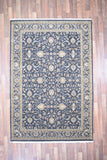 Indian Rug Hand Knotted Oriental Rug Tabriz 6'0x9'0
