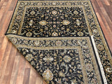 Indian Rug Hand Knotted Oriental Rug Tabriz 6'0x9'0