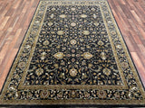 Indian Rug Hand Knotted Oriental Rug Tabriz 6'0x9'0