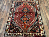 Indian Rug Hand Knotted Oriental Rug Tribal 2'4x5'5