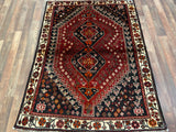Indian Rug Hand Knotted Oriental Rug Tribal 2'4x5'5
