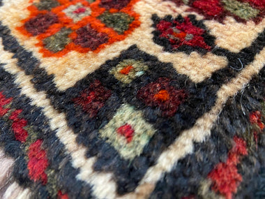 Indian Rug Hand Knotted Oriental Rug Tribal 2'4x5'5