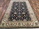 Indian Rug Hand Knotted Oriental Rug Type: Indo // Design: Tabriz 6'0x9'0