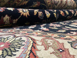 Indian Rug Hand Knotted Oriental Rug Type: Indo // Design: Tabriz 6'0x9'0