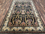 Indian Rug Hand Knotted Oriental Rug Type: Indo // Design: Tabriz 6'0x9'0