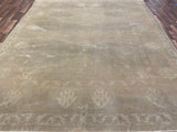 Indian Rug Hand Knotted Oriental Rug Type: Oushak 10'9x9'0