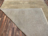 Indian Rug Hand Knotted Oriental Rug Type: Oushak 10'9x9'0