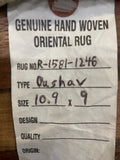 Indian Rug Hand Knotted Oriental Rug Type: Oushak 10'9x9'0