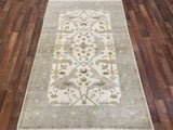 Indian Rug Hand Knotted Oriental Rug Type: Oushak (Origin #122) 6'3x3'11