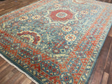 Indian Rug Hand Knotted Oriental Rug Type: Oushak (Origin #227) 8'5x11'10