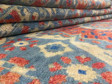 Indian Rug Hand Knotted Oriental Rug Type: Oushak (Origin #227) 8'5x11'10