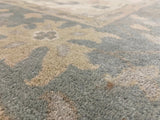Indian Rug Hand Knotted Oriental Rug Type: Oushak (Origin #73) 11'9x8'10