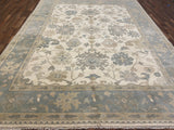 Indian Rug Hand Knotted Oriental Rug Type: Oushak (Origin #73) 11'9x8'10