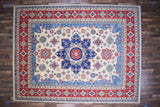 Indian Rug Hand Knotted Oriental Rug Type: Oushak // Origin: Egypt 10'11x13'4