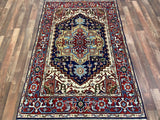 Indian Rug Hand Knotted Oriental Rug Type: Serapi (Origin #503) 5''1x4'0