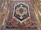 Indian Rug Hand Knotted Oriental Rug Type: Serapi (Origin #503) 5''1x4'0