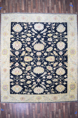 Indian Rug Hand Knotted Oriental Rug Very Fine Peshawer 10'0x11'5