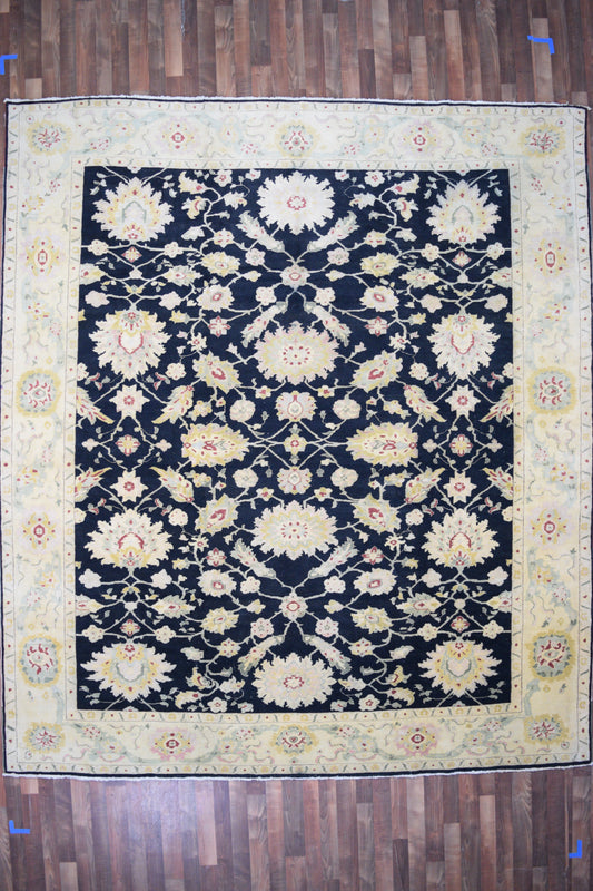 Indian Rug Hand Knotted Oriental Rug Very Fine Peshawer 10'0x11'5