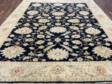 Indian Rug Hand Knotted Oriental Rug Very Fine Peshawer 10'0x11'5