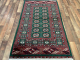 Pakistani Rug Hand Knotted Oriental Rug Type: Pakistan // Design: Boukara 3'0x5'0
