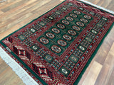 Pakistani Rug Hand Knotted Oriental Rug Type: Pakistan // Design: Boukara 3'0x5'0