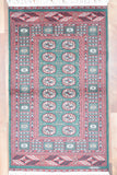 Pakistani Rug Hand Knotted Oriental Rug Type: Pakistan // Design: Boukara 5'2x3'1