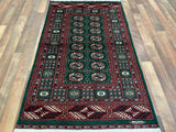 Pakistani Rug Hand Knotted Oriental Rug Type: Pakistan // Design: Boukara 5'2x3'1