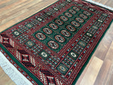 Pakistani Rug Hand Knotted Oriental Rug Type: Pakistan // Design: Boukara 5'2x3'1