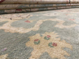 Pakistani Rug Hand Knotted Oriental Rug Very Fine Pakistan Peshawar 10'0x13'2
