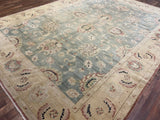 Pakistani Rug Hand Knotted Oriental Rug Very Fine Pakistan Peshawar 10'0x13'2
