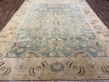 Pakistani Rug Hand Knotted Oriental Rug Very Fine Pakistan Peshawar 10'0x13'2