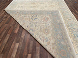 Pakistani Rug Hand Knotted Oriental Rug Very Fine Pakistan Peshawar 12'10x10'5