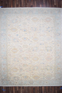 Pakistani Rug Hand Knotted Oriental Rug Very Fine Pakistan Peshawar 12'10x10'5