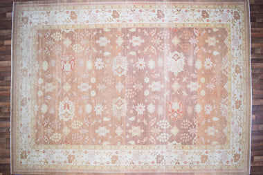 Pakistani Rug Hand Knotted Oriental Rug Very Fine Pakistan Peshawar 13'11x10'3