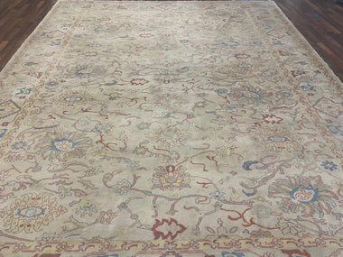 Pakistani Rug Hand Knotted Oriental Rug Very Fine Pakistan Peshawar 13'7x10'1