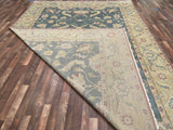 Pakistani Rug Hand Knotted Oriental Rug Very Fine Pakistan Peshawar 13'8x9'11