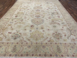 Pakistani Rug Hand Knotted Oriental Rug Very Fine Pakistan Peshawar 14'0x10'2
