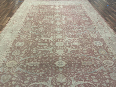 Pakistani Rug Hand Knotted Oriental Rug Very Fine Pakistan Peshawar 14'2x9'8