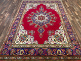 Persian Rug Hand Knotted Oriental Rug Persian (Origin #2738) 6'11x10'2
