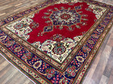 Persian Rug Hand Knotted Oriental Rug Persian (Origin #2738) 6'11x10'2