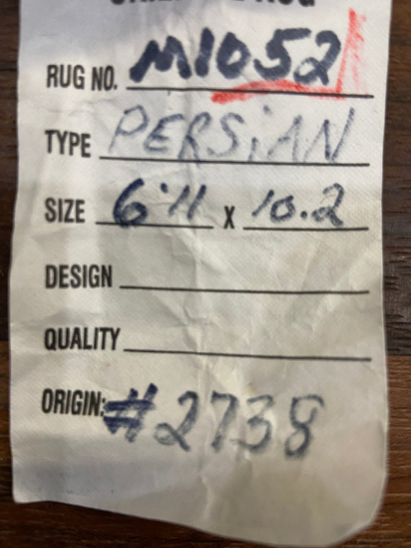 Persian Rug Hand Knotted Oriental Rug Persian (Origin #2738) 6'11x10'2