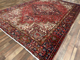 Persian Rug Hand Knotted Oriental Rug Type: Persian // Design: Heriz (Origin #1015) 7'5x11'3