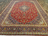 Persian Rug Hand Knotted Oriental Rug Type: Persian - Design: Tabriz 9'11x14'2