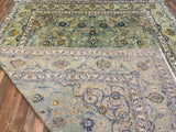 Persian Rug Hand Knotted Oriental Rug Very Fine Old Persian Tabriz 12'5x9'10