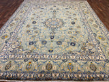 Persian Rug Hand Knotted Oriental Rug Very Fine Old Persian Tabriz 12'5x9'10