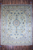 Persian Rug Hand Knotted Oriental Rug Very Fine Old Persian Tabriz 12'5x9'10
