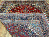 Persian Rug Hand Knotted Oriental Rug Very Fine Persian Kashan 10'3x12'10